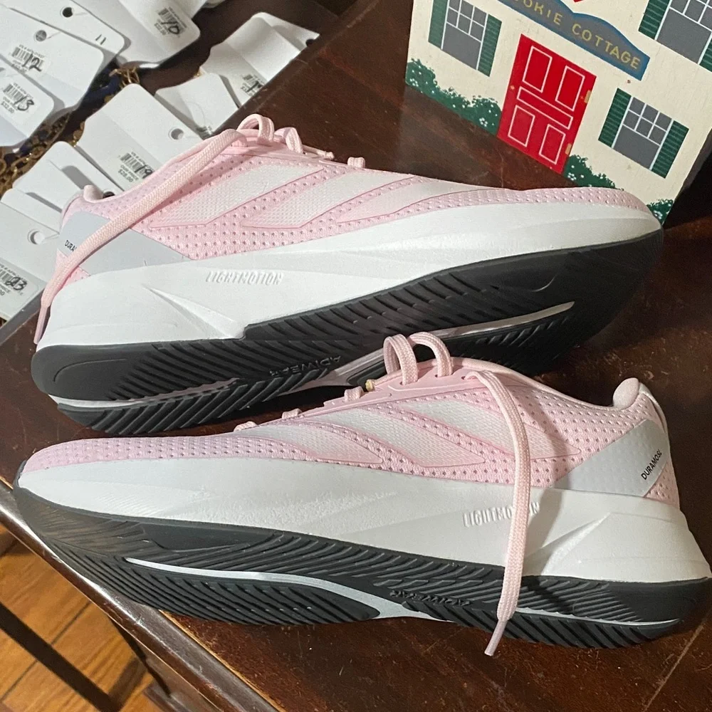 Adidas Duramo Pink Athletic Sneakers - Picture 3 of 5
